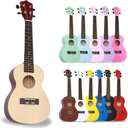 23 Inch 61cm*20cm*27CM Ukelele Portable Ukulele Guitar Musical Gifts Instrument 4 String Hawaiian for Students Children Gifts