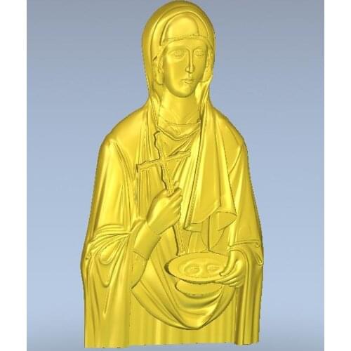 3d model from 5 part relief for cnc in RLF file format Sv_Paraskeva_RLF