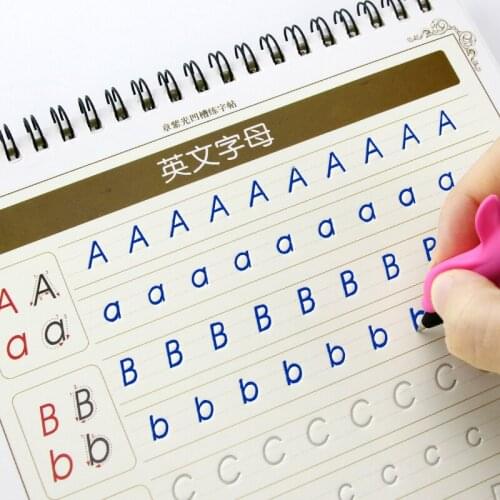 English Copybook For Calligraphy Books For Kids Word Childrens Book Handwriting Children writing Learning English Practice Book