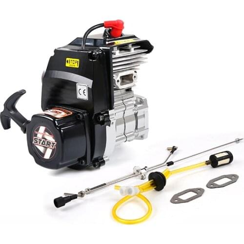 ROFUN 71CC large displacement 2 stroke gasoline engine with CNC machining crankcase fits ROFUN LT LOSI 5IVE-T HPI BAJA 5B