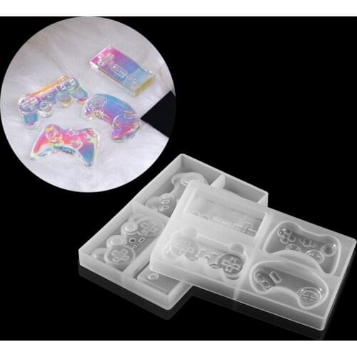 1pcs Gamepad Game Controller Epoxy Mould Silicone Resin Molds Video Game Controller Resin Molds For DIY Jewelry Making Findings