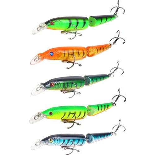1 Set Simulation Artificial Fishing Lure Bait 9g 10.5cm Lifelike Hooks Accessories For Lake Sea Leurre Truite Accesorios Pesca