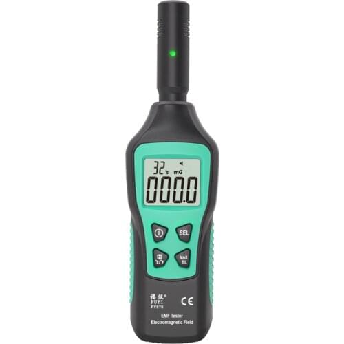 EMF Meter Electromagnetic Radiation Detector Digital magnetic Field Radiation Dosimeter EMF Nuclear Detector medidor de campo