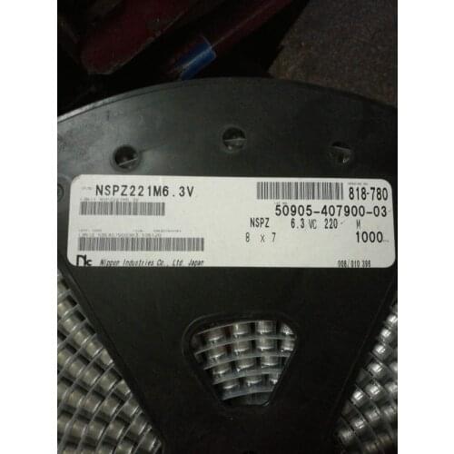 Kingbox 6.3 V220UF 8 x7 chemical NSPZ patch solid-state capacitors 220 uf 6.3 V