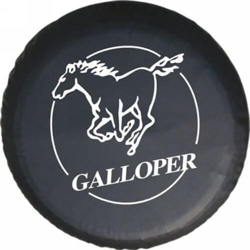 14" 15" 16" 17" Inch (Tire Diameter 24" -33") PVC Leather Spare Tire Cover Case Protector Bag Pouch For Hyundai Galloper