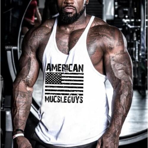 New Brand mens sleeveless shirts Summer Cotton Slim Fit Men Tank Tops gyms Clothing Bodybuilding Undershirt Fitness tops