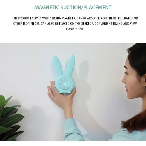 LED Display Green Night Light Horologe Time Multi-functional Night Light Alarm Clock Home Remind Pink Blue Automatic