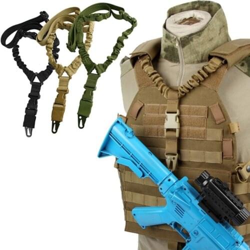 FMA Tactical Single Point Rifle Sling Shoulder Strap Nylon Adjustable Airsoft Paintball Military Gun Strap Hunting Accessories