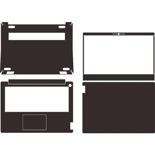 Carbon fiber Vinyl Laptop Sticker Skin Decals Cover Protector for Lenovo IdeaPad 14s IML 2020 14"