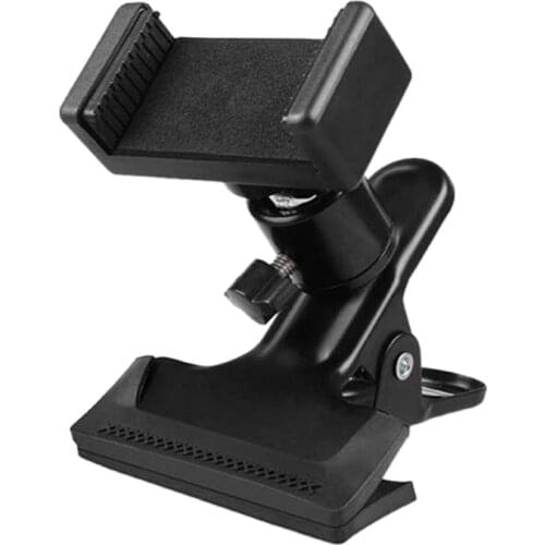 Universal Adjustable Portable Guitar Head Clip Mobile Phone Holder Live Broadcast Bracket Clip