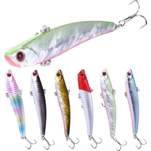 1Pcs 9.5cm 26g Metal VIB Blade Lure Sinking Vibration Baits Artificial Hard Crankbait Vibe for Bass Pike Perch Fishing