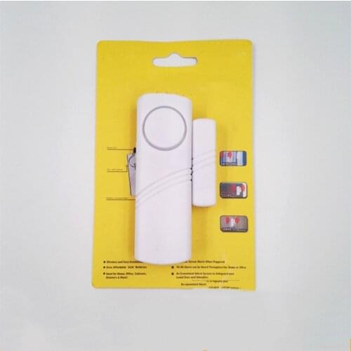 1PC Door Window Sensor Wireless Burglar 90bp Alarm Magnetic Home Longer System Entry Burglar Security Battery Device Safety Home