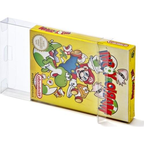 200PCS Clear Box CIB Protector Case for NES Games Cartridge