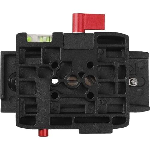 Aluminum Aluminum Alloy Quick Release Plate Assembly P200 Clamp Adapter for Manfrotto 577 501 500AH 701HDV Q5 Camera Tripod Kit