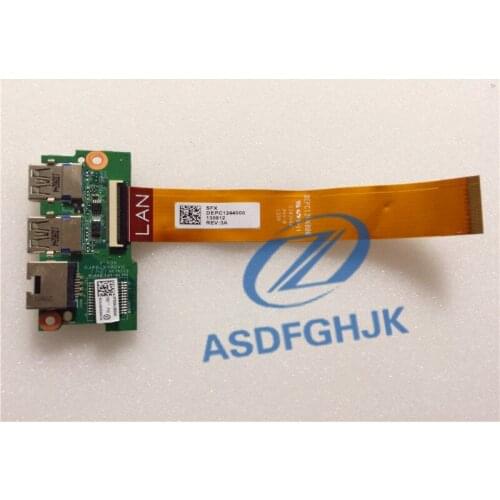 DA0BDATB8F0 3PBDALB0040 GENUINE FOR TOSHIBA USB LAN BOARD W/ CABLE SATELLITE P75 100% Test ok