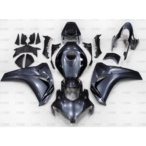 For Honda Cbr1000 RR 2008 - 2011 Body Kits Fireblade 08 09 Motorcycle Fairing CBR1000RR 2010 Silver Grey Fairing