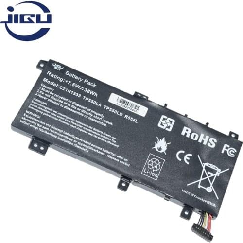 JIGU 7.5V 4Cells Laptop Battery C21N1333 C21NI333 For Asus TP550L TP550LA TP550LD TP550LJ Transformer Book Flip tp550 X454