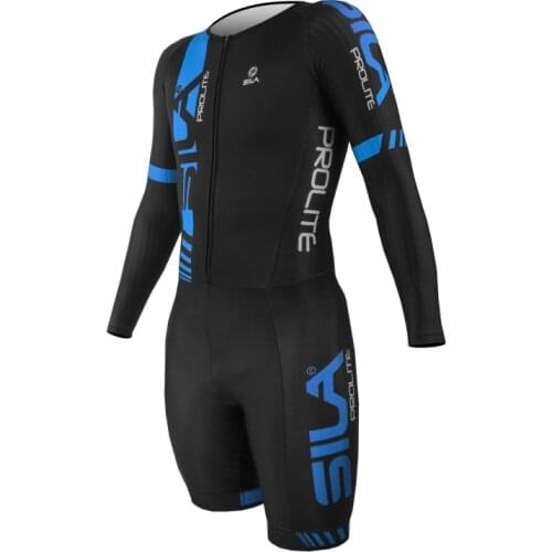 Sila Team Custom Skating Suit Racing Skin Suit Men Speed Inline Roller Skate Triathlon Set Ciclismo Skating Jumpsuit