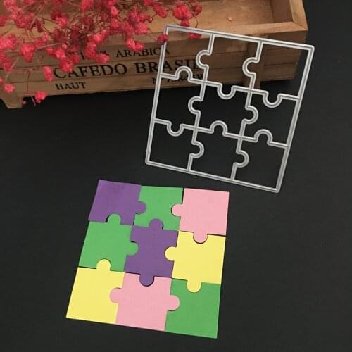 Square metal cutting dies Steel Embossing Die Cut Craft scrapbooking Paper Cards album templates 2019 Christmas cut dies