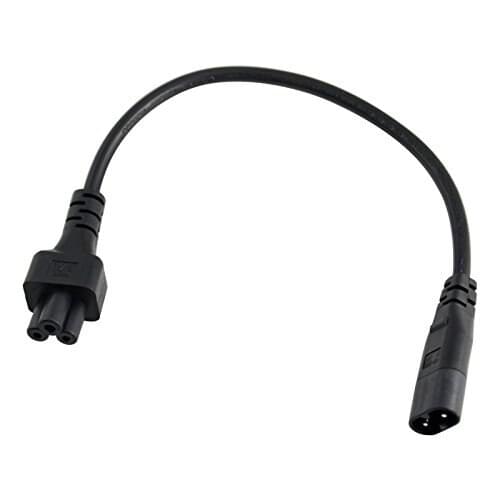 LBSC UPS PDU C5 to C8 IEC 320 Extension Power Supply Lead Cable Cord Adapter 20cm