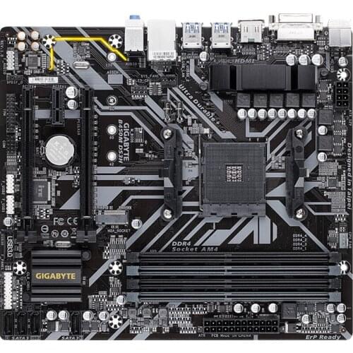 B450M DS3H Desktop Computer Motherboard M-ATX Small Board Electric Sports Jia Motherboard