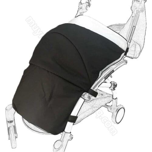New Pram Yoya Yoyo Baby Stroller Accessories Foot Cover Baby Carriages Socks Cotton Pad Warm And Windproof Hood Winter