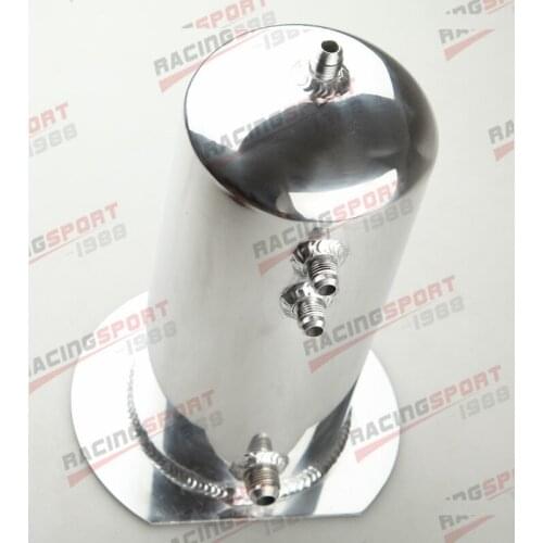 New 2.5L Fuel Surge Tank Swirl Pot Suit B-osch 044 Fuel Pump AN6 AN8 Fittings