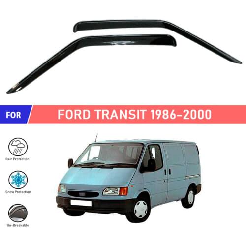 Window deflector for Ford Transit 1986-2000 car window deflector wind guard vent sun rain visor cover car styling decor