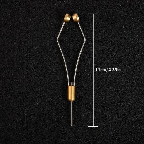 Fishing Hook Tier Tying Tool Binding Line Knotter Device Bobbins Steel Materi