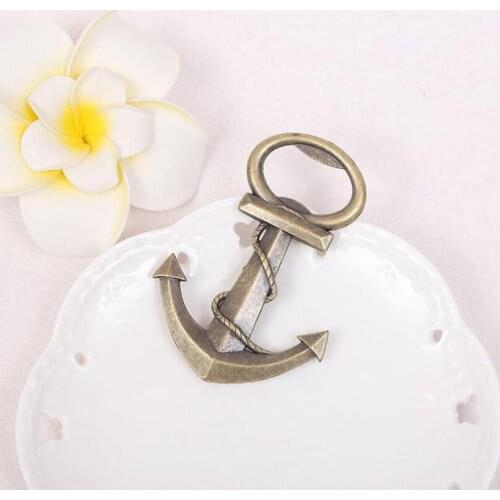 Wedding Party Favor Anchor Shaped Beer Bottle Opener Bar Wine Opener Cooking Tools LX7004