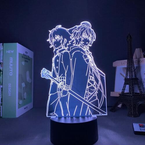 Light Led Anime Code Geass 3D Night Light LED Creative Bedroom Decoration Light Kids Room Decoration