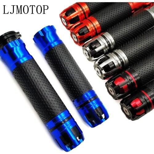 Universal Motorcycle handle Motorbike handlebar ends CNC 7/8'' 22MM For Yamaha VMAX 1700 VMAX 1200 NMAX 125 Tenere 700