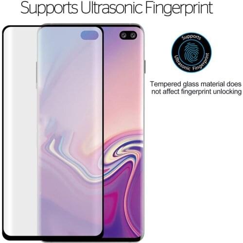 Screen Protectors Full Cover Tempered Glass Screen Protector Film for Samsung Galaxy S10 Plus/S10e Mobile Phone Accessories 2021
