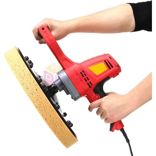 1500W Trowel Masons Plastering Bucket 220V Trowel Tool 6 Speed Electric Concrete Cement Mortar Tools for Wall Smoothing