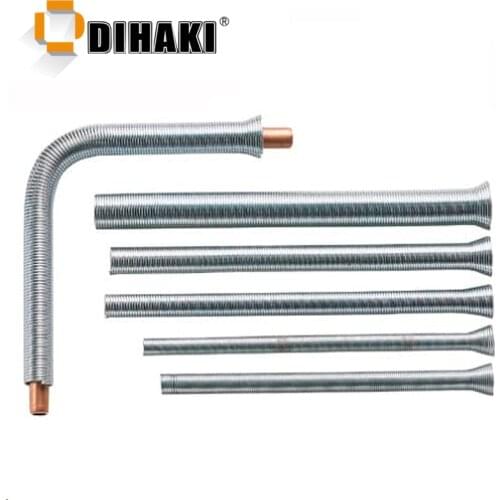 5 Pack Spring Tube Bender Set 1/4'' 5/16'' 3/8'' 1/2'' 5/8'' for Copper Aluminum Thin Wall Steel Tubing Spring Pipe Bender