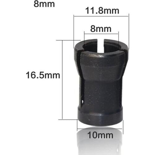 6mm,6.35mm,8mm Multi-model Woodworking Trimming Special Engraving Machine, Chuck Conversion Sleeve Milling Cutter Shaft Sleeve