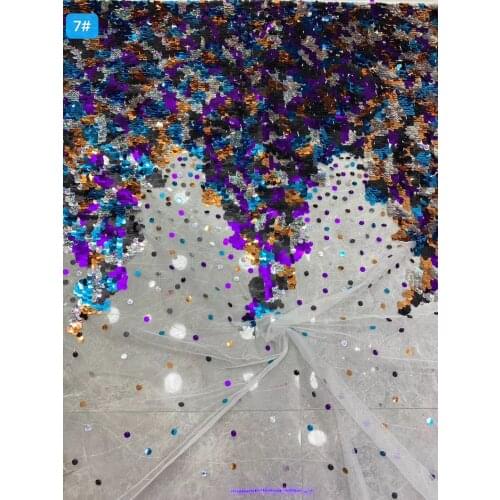 African Lace Fabric & Sequins French Lace Fabric 2021 High Quality Lace Heavy Lace Fabric Clothes Fabric MJ35311