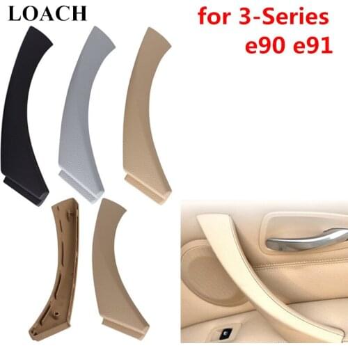 Car Interior Door Handles for BMW 3Series E90 E91 316 318 320 325 328 330 335 Parts Inner Doors Panel Handle Bar Pull Trim Cover