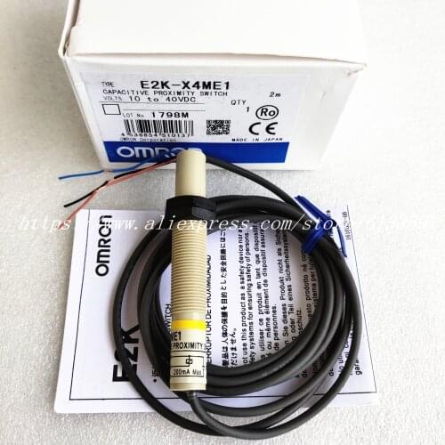 E2K-X4MF1 E2K-X4ME1 M12 Omron Capacitive Proximity Switch Sensor New High Quality