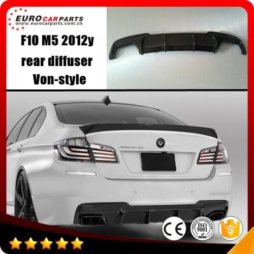 F10 M5 rear diffuser fit for F10 M5 to Von-style F10 carbon fiber difffuser M5 carbon fiber diffuser