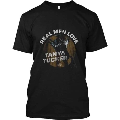Horse Real Men Love Tanya Tucker T Shirt for Men Women Unisex t-Shirt for Men t-Shirt for Women Black