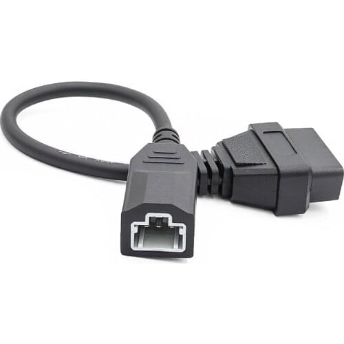 For Honda HDS OBD 3pin Connector Adapter Cable to 16Pin J2534 For Honda OBD 2 OBD2 Car Diagnostic Auto Tool OBD Extension Cable