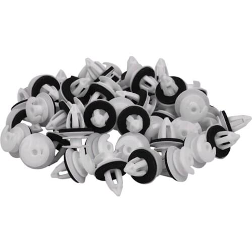 50Pcs Door Panel Clips With Seal Ring For BMW E34 E36 E38 E39 E46 X5 M3 M5 Z3