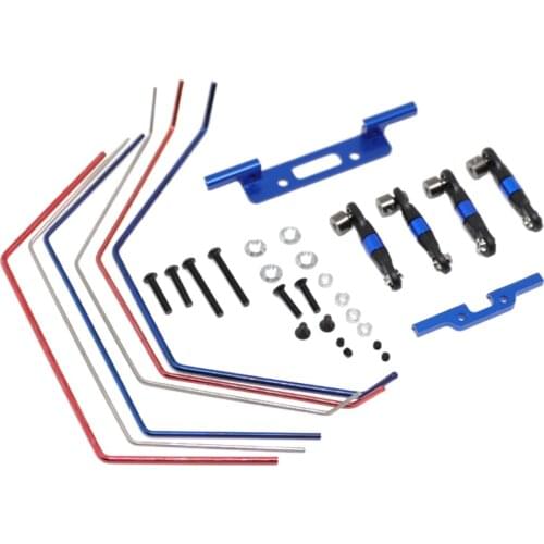 Front And Rear Sway Bar Kit for Slash 1/10 RC Car Hobby Model Parts Acccs