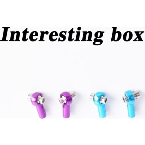 Ship model car model model accessories orthodontic anti-tooth M3 metal ball head buckle tie rod positioning ball head buckle