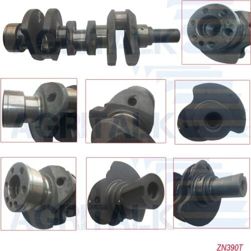 N385-06004, crankshaft for Changchai ZN385 / ZN390T engine for tractor like Dongfeng series