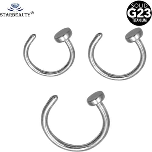 Wholesales 10Pcs/Lot Nose earrings Septum Nose Ring Rook Snake Bite Cartilage Ear Eyebrow Lip Helix Tragus