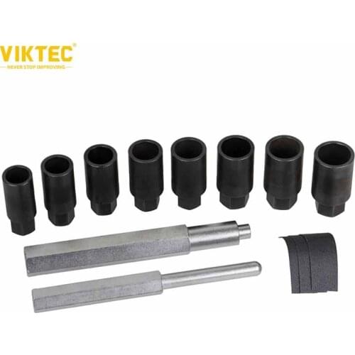 Viktec 10PC Master Locking Wheel Nut Removal & Dismantling Set Open Rim Locks φ18-25mm