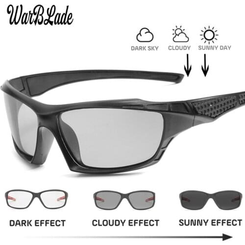 2019 Brand Photochromic Sunglasses Women Polarized Chameleon Discoloration Sun Glasses Outdoors Square Driving Men Gafas De Sol