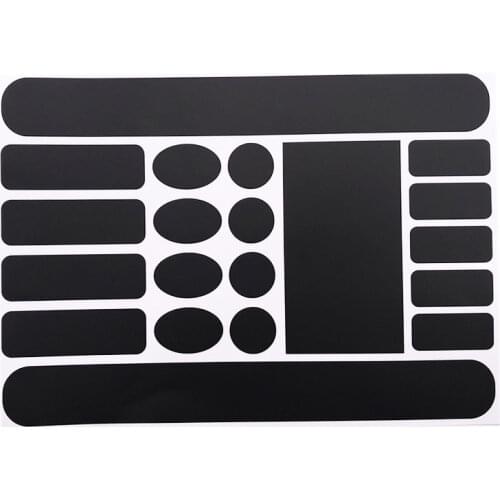 20 in 1 Bicycle Stickers Road Mountain Bike Frame Stickers Protector Bicycle Stickers Decals Universal Bicycle Frame Protection